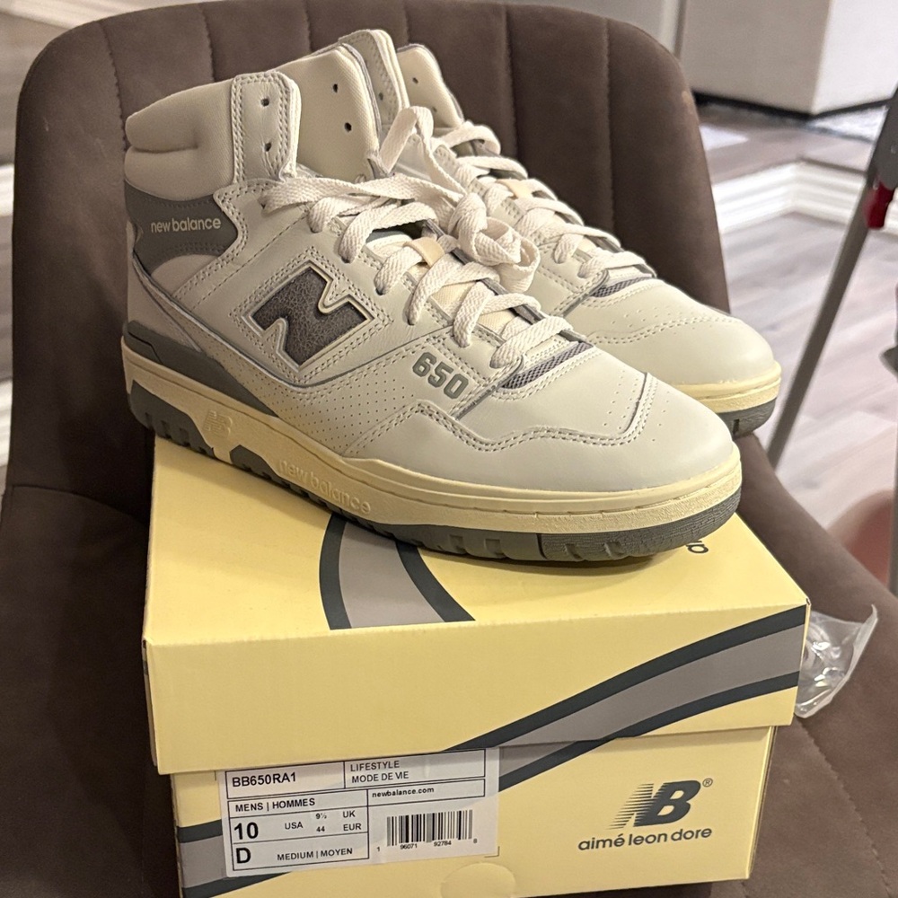 New Balance 650 High-Top Sneakers Aimé Leon Dore collab